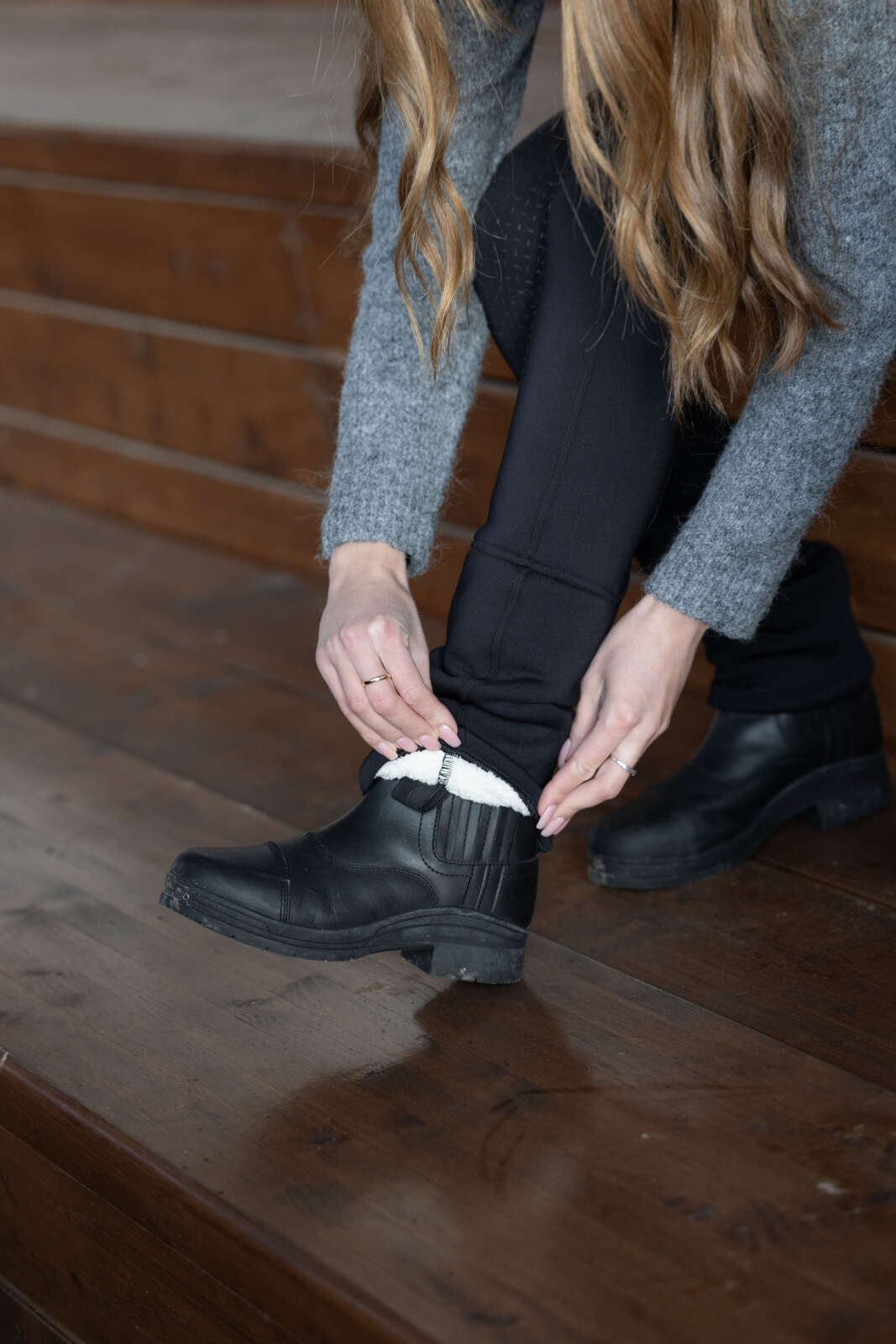 Equipage Austin Jodhpur-Leggins Fleecefutter, Vollbesatz