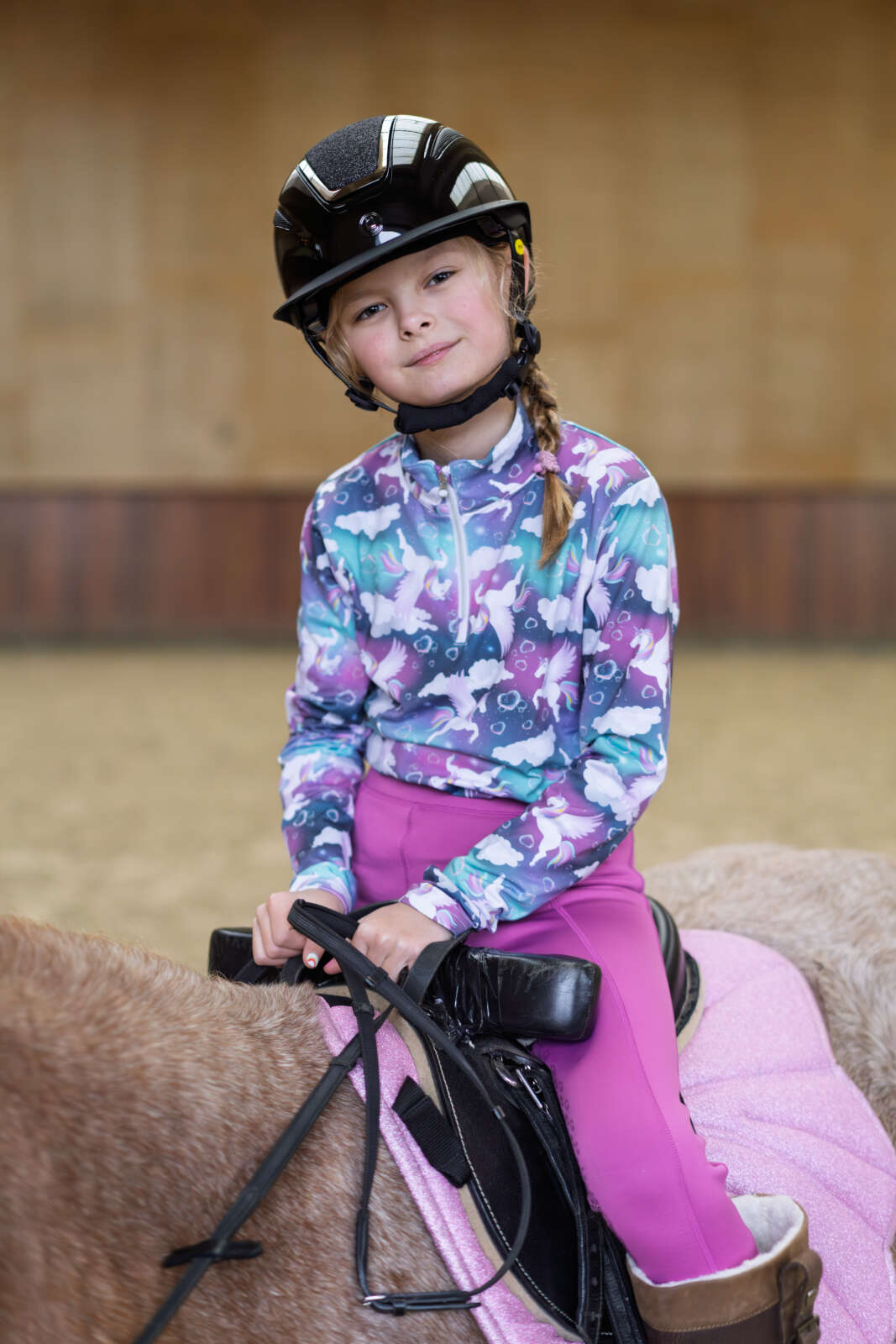 Equipage Topeka långärmad half-zip tröja för barn