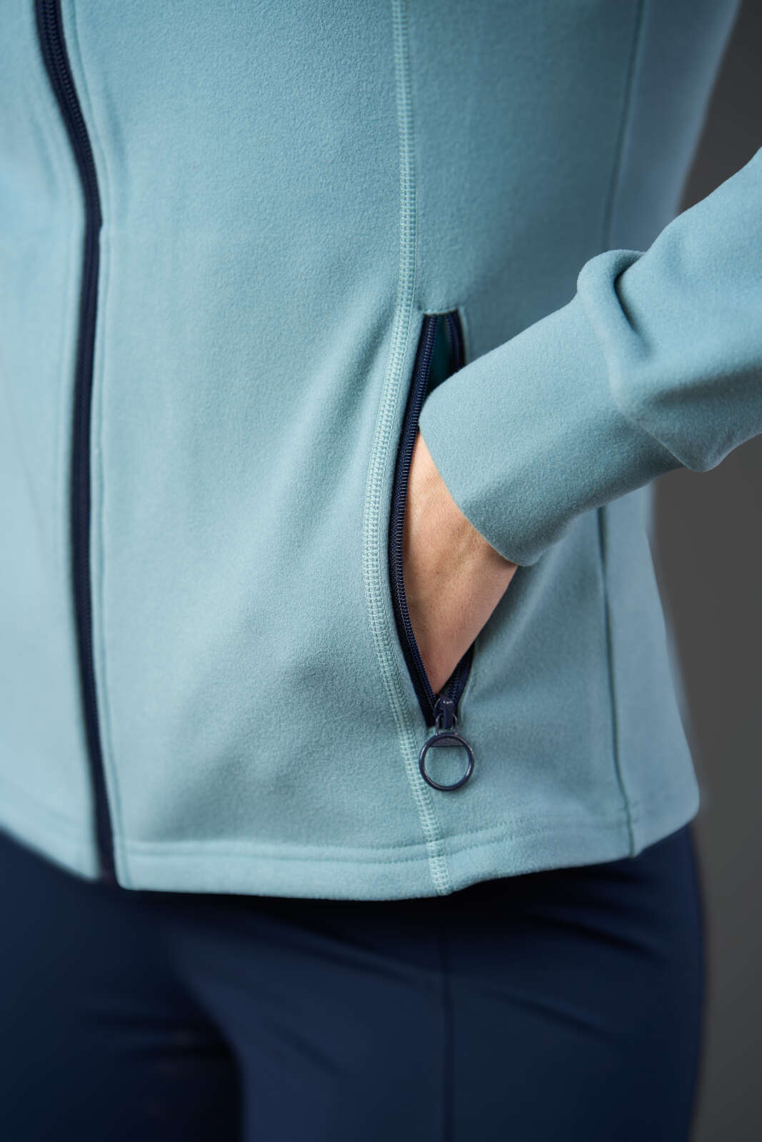 Equipage Hoodie mit Reißverschluss