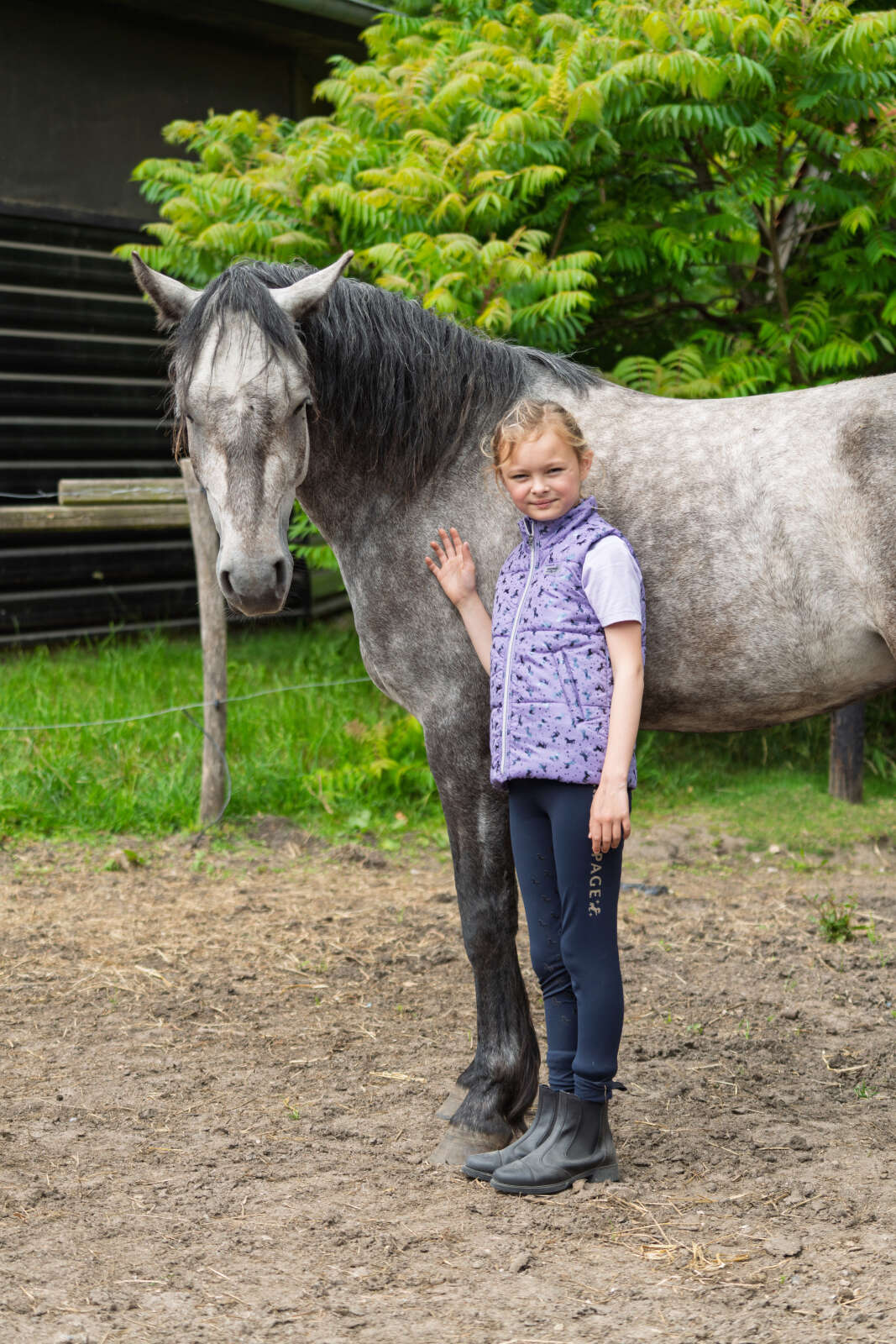 Equipage Alana ridevest for barn