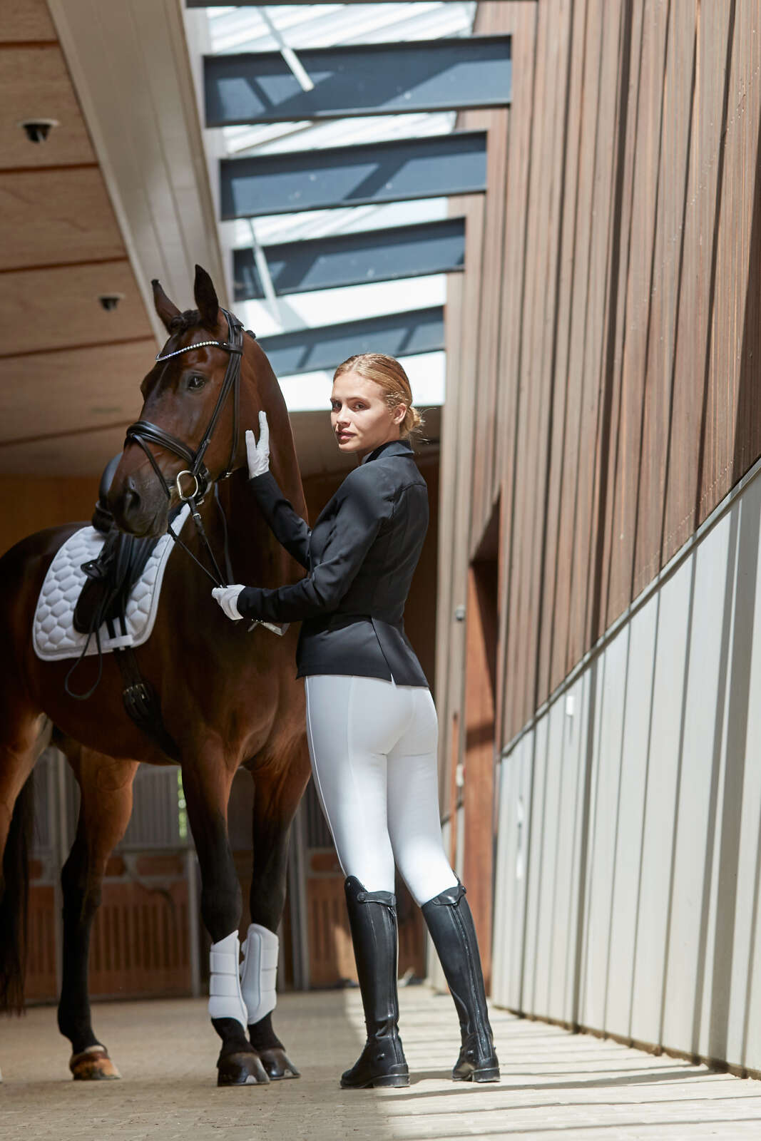 Catago River ridtights med belteløkke Fullgrip