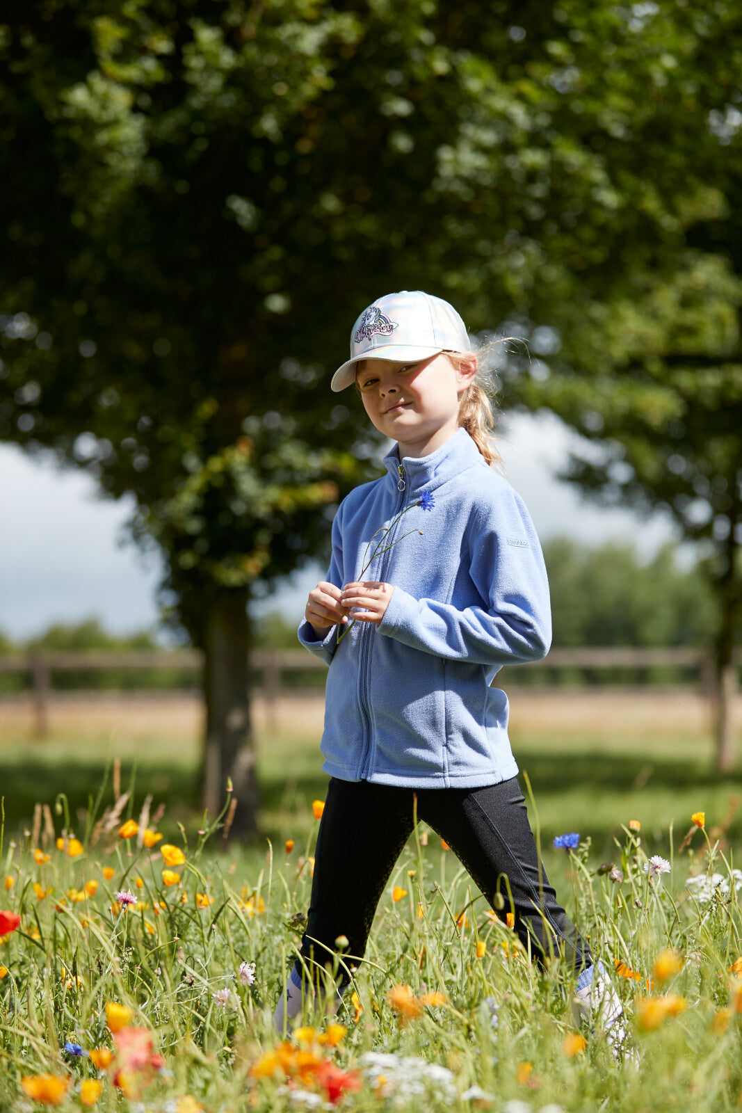 Equipage Gilly riding fleece cardigan for kids
