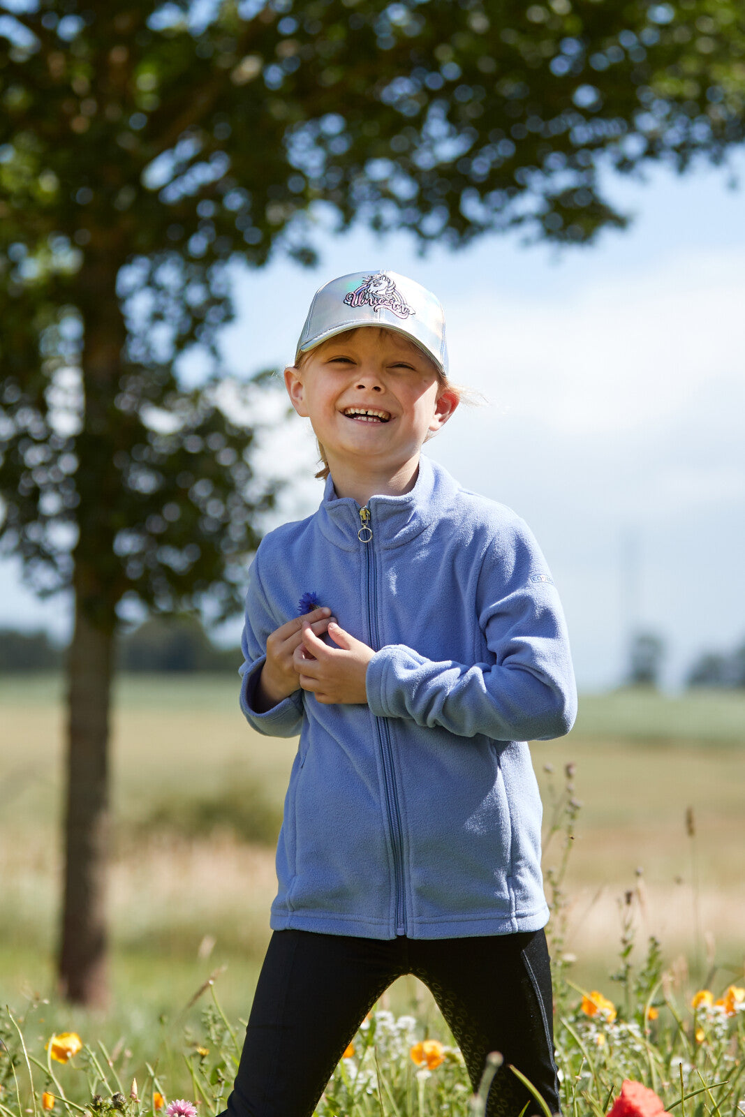 Equipage Gilly riding fleece cardigan for kids