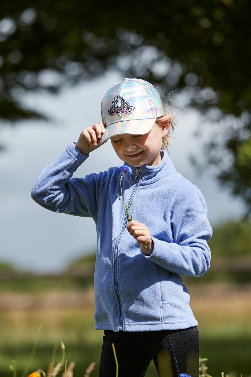 Equipage Gilly riding fleece cardigan for kids