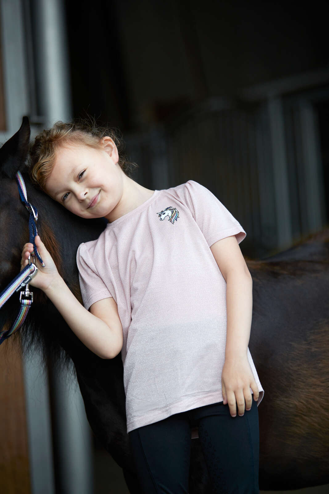 Equipage Kara kortærmet ridebluse