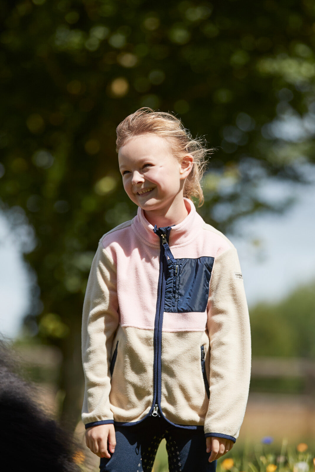 Equipage Minna Zip Fleece Reitjacke für Kinder