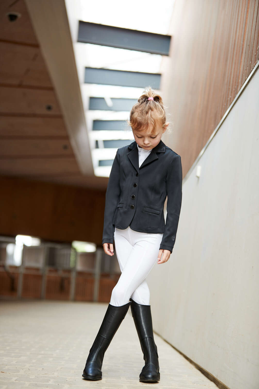 Equipage Monroe show jacket for kids, rhinestone