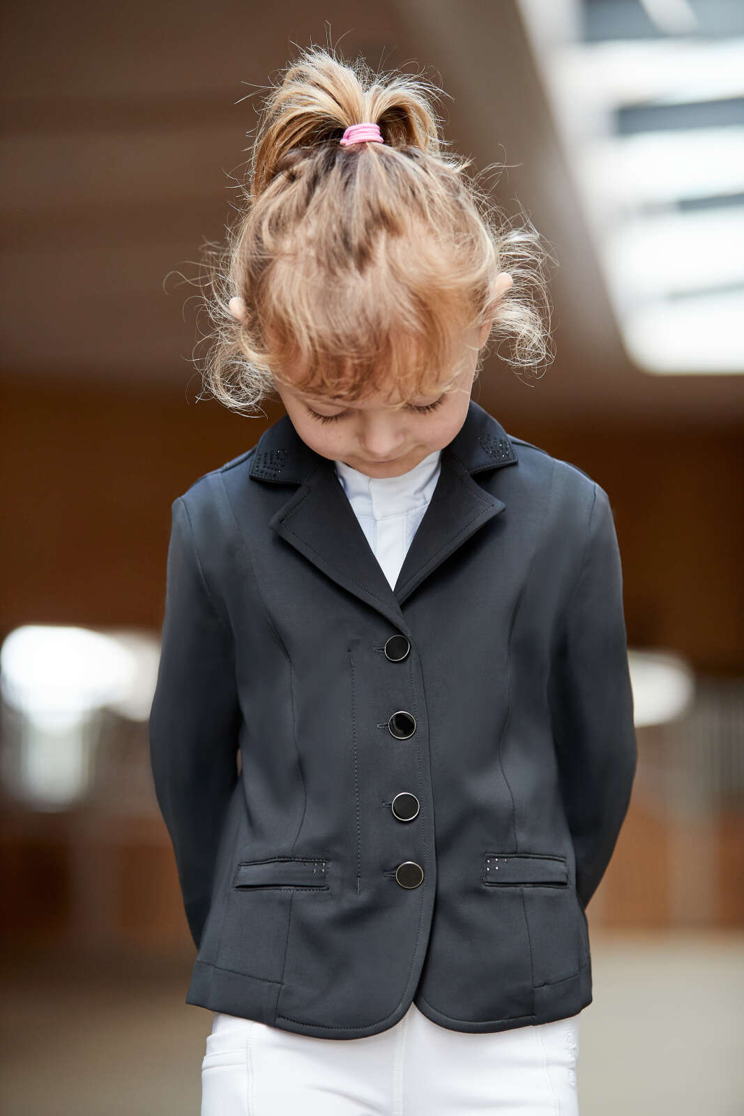 Equipage Monroe show jacket for kids, rhinestone