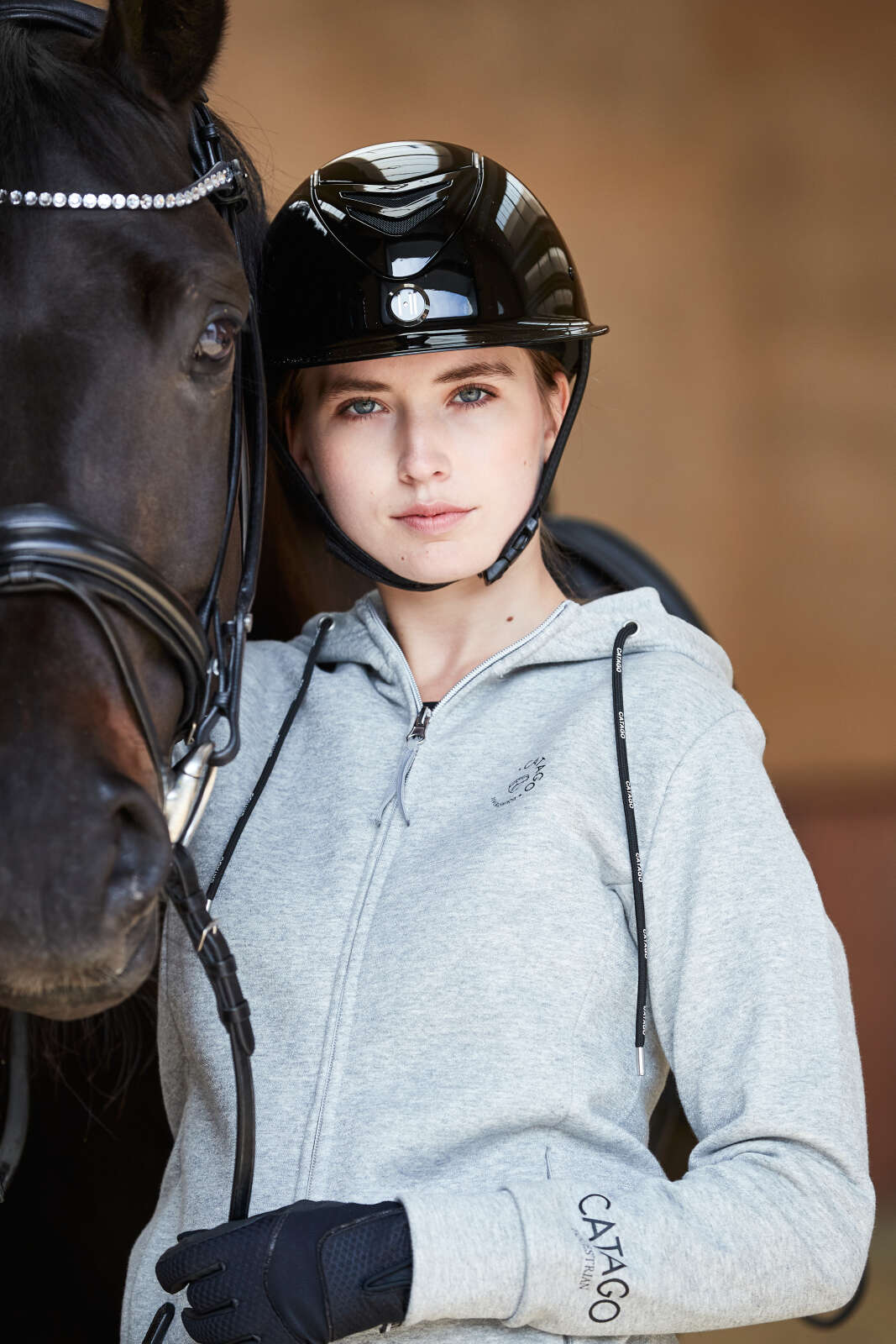 Catago Natalie hoodie med glidelås