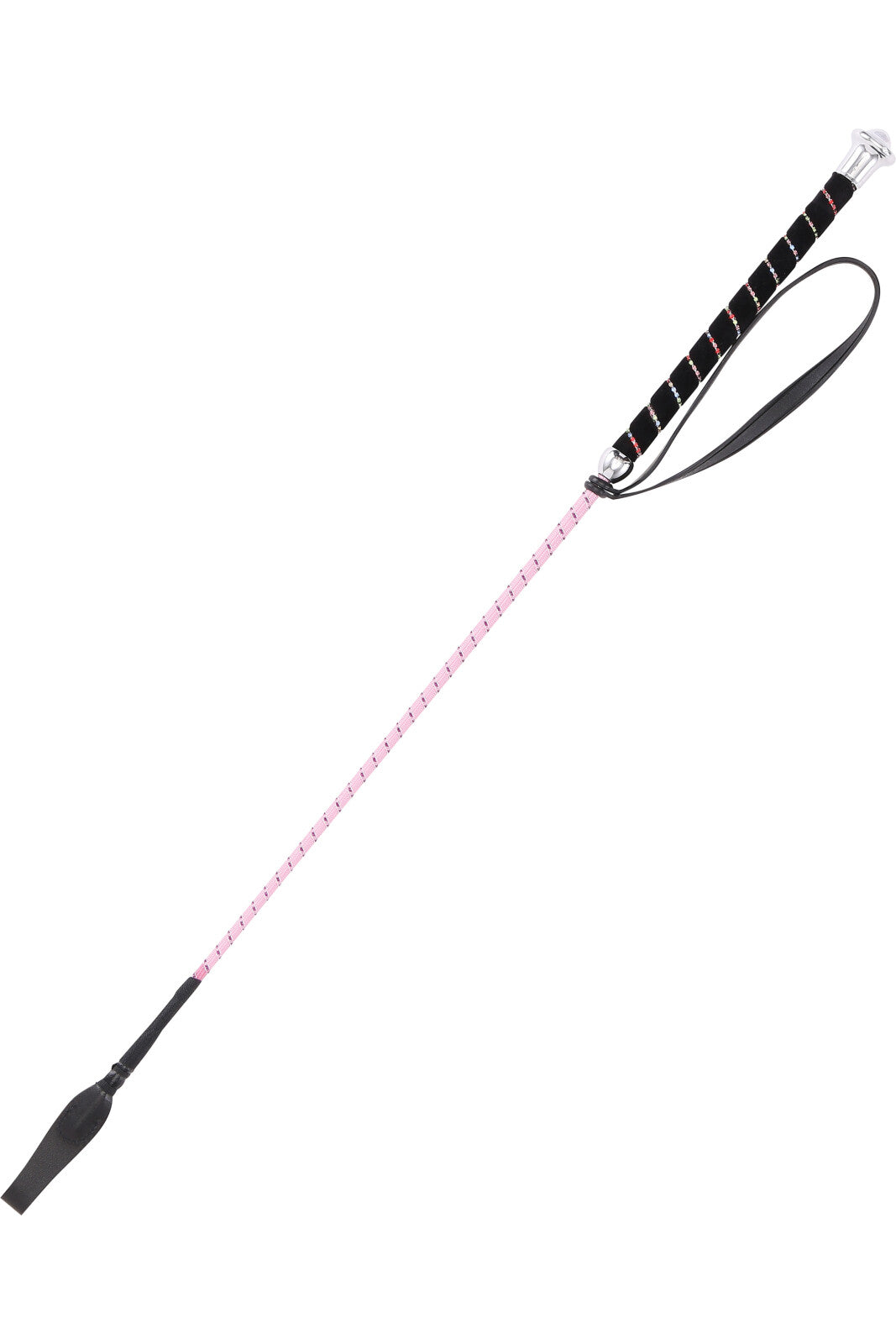 Equipage Ridepisk m/striber assorterede farver