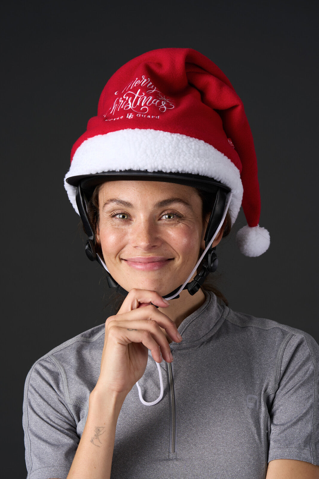 HorseGuard Santa helmet cap