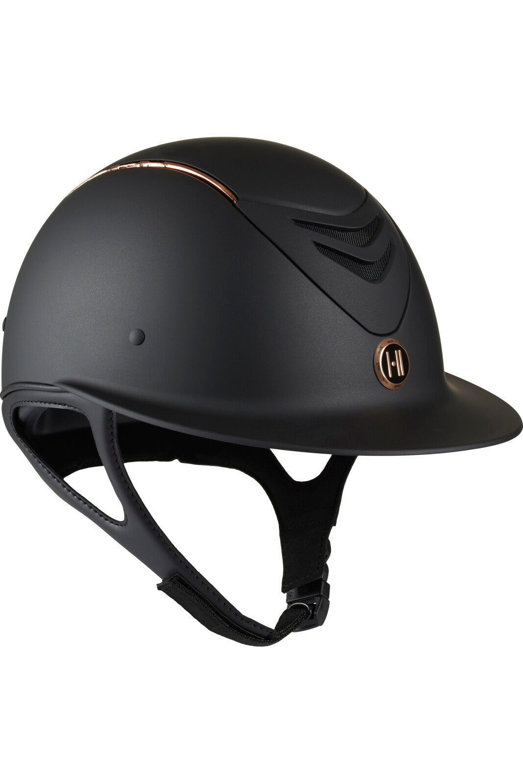 One K Avancé ridehjelm - mat top, rosegold pipe