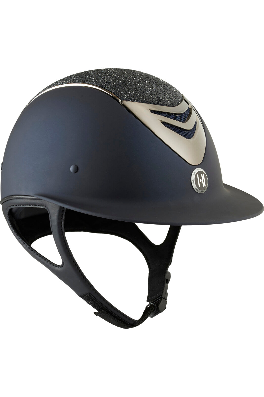 One K Avancé Reithelm - Glitter Top, Chrom pipe