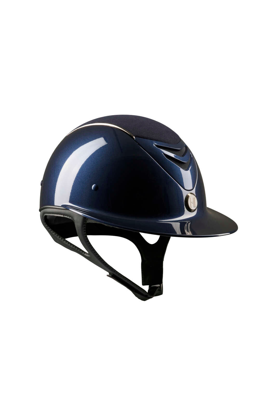 One K Avancé riding helmet - chamude top, chrome pipe