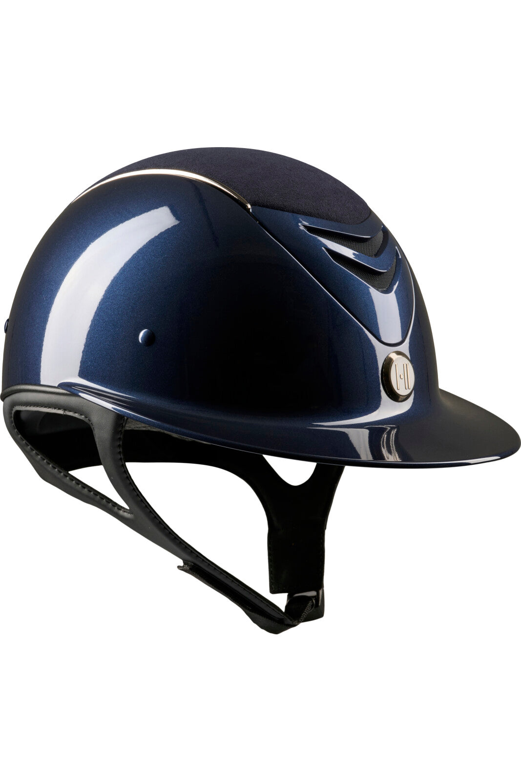 One K Avancé ridehjelm - chamude top, krom pipe