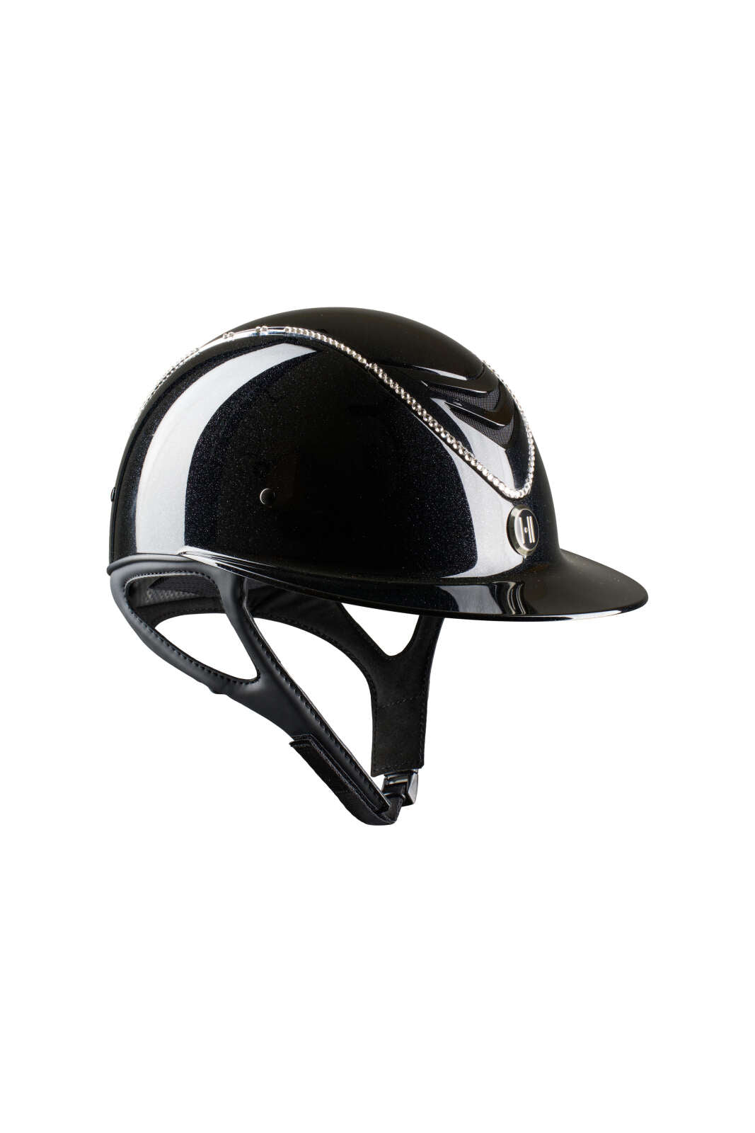 One K Avancé Lux-ridehjelm - Shimmer-effekt, swarovski pipe