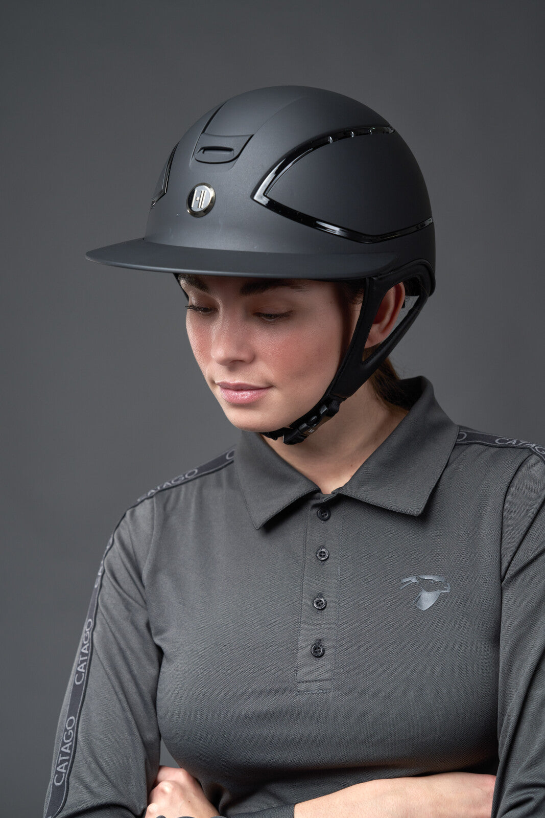 One K Xtreme Reithelm - Glänzende Details