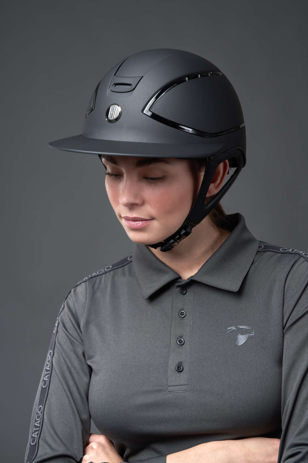 One K Xtreme ridhjälm - Glänsande detaljer