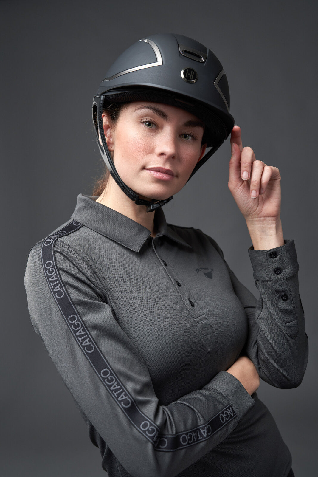 One K Xtreme ridehjelm - Chrome details