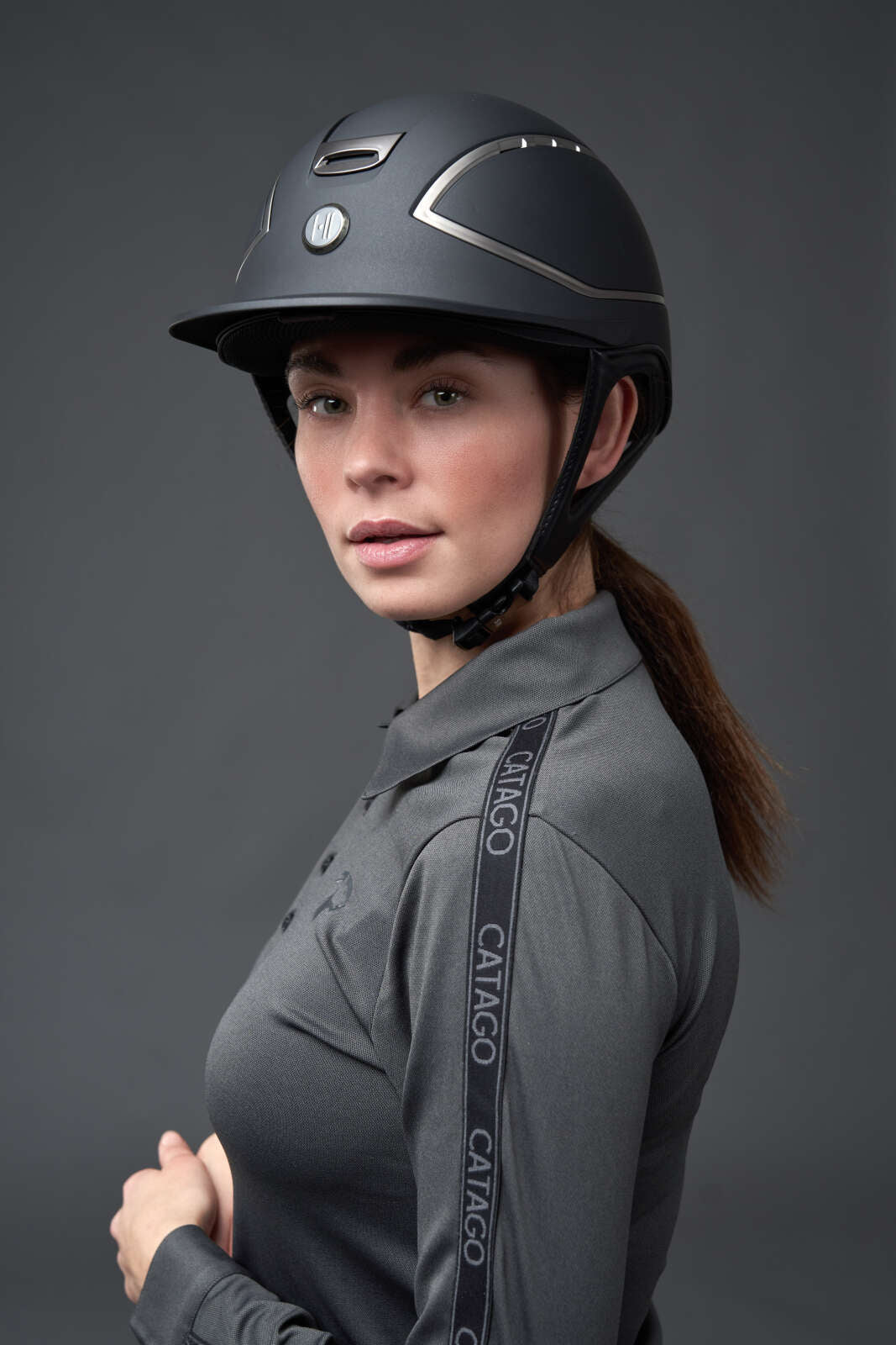 One K Xtreme ridehjelm - Chrome details