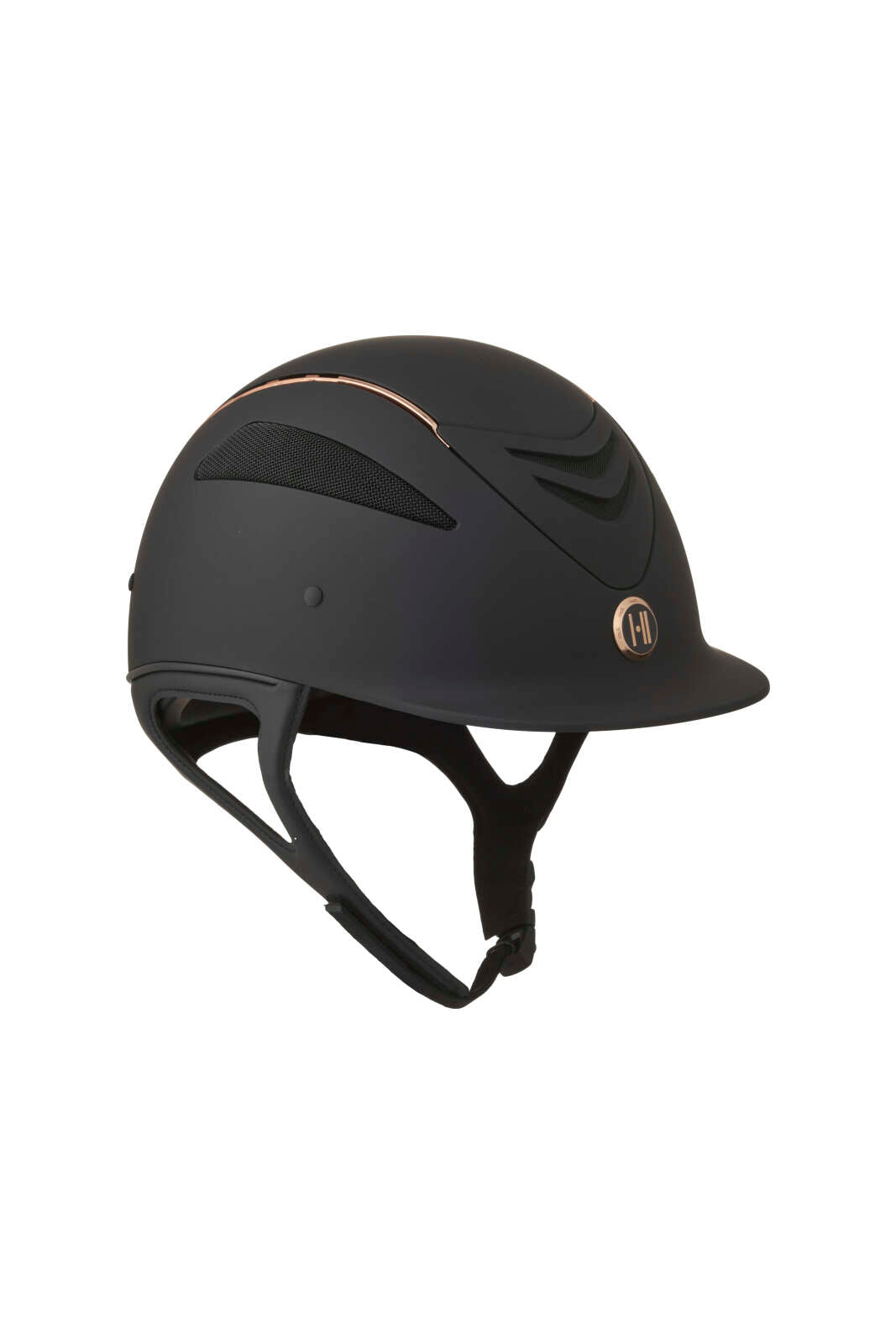 One K Defender Pro-ridehjelm - mat top, rosegold pipe