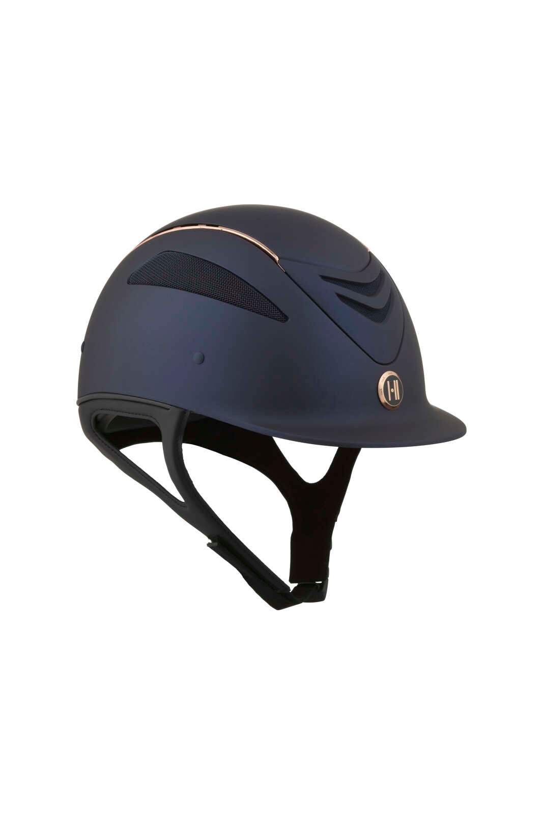 One K Defender Pro ridehjelm - mat top, rosegold pipe