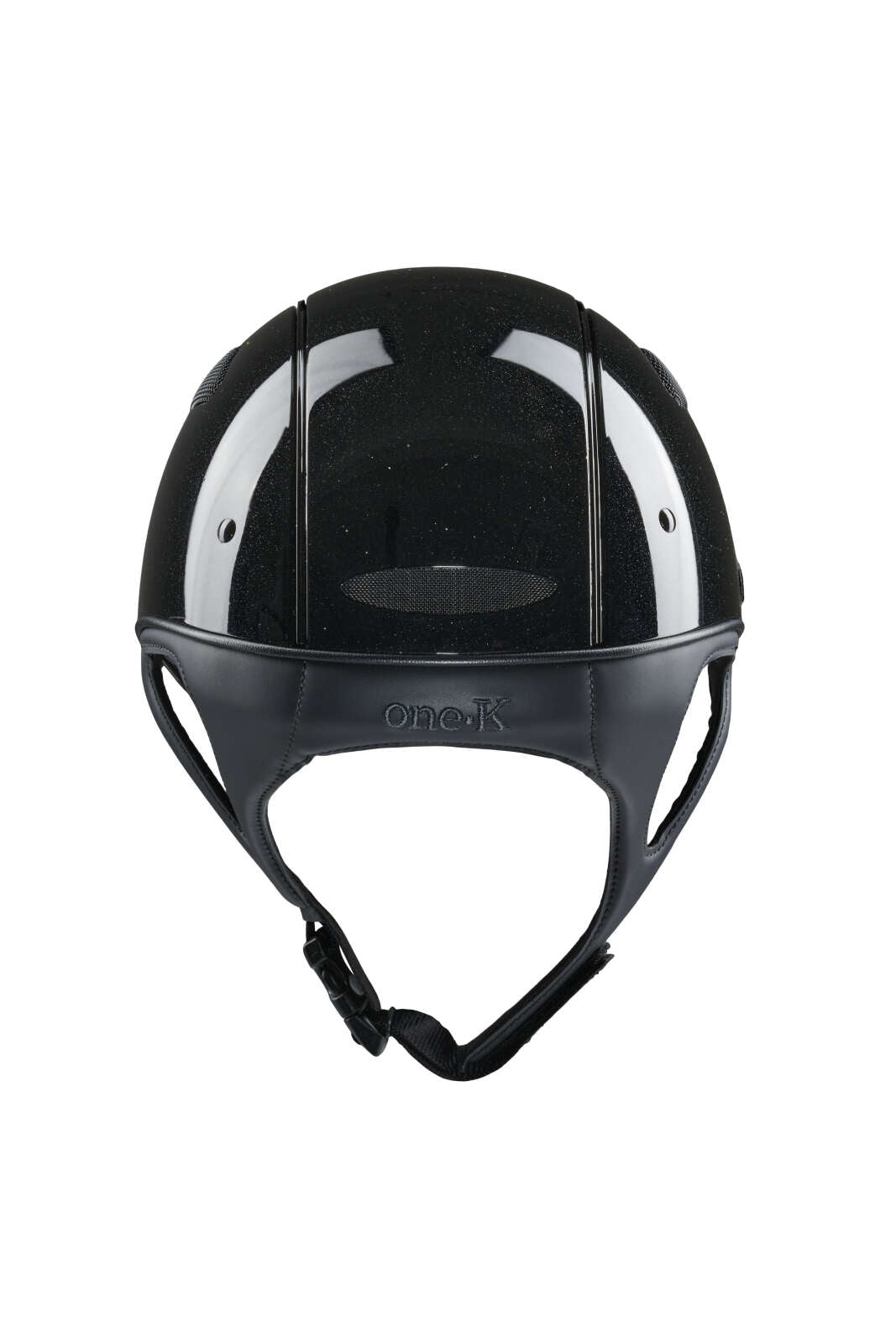 One K Defender Pro ridhjälm Glansig med skimmereffekt