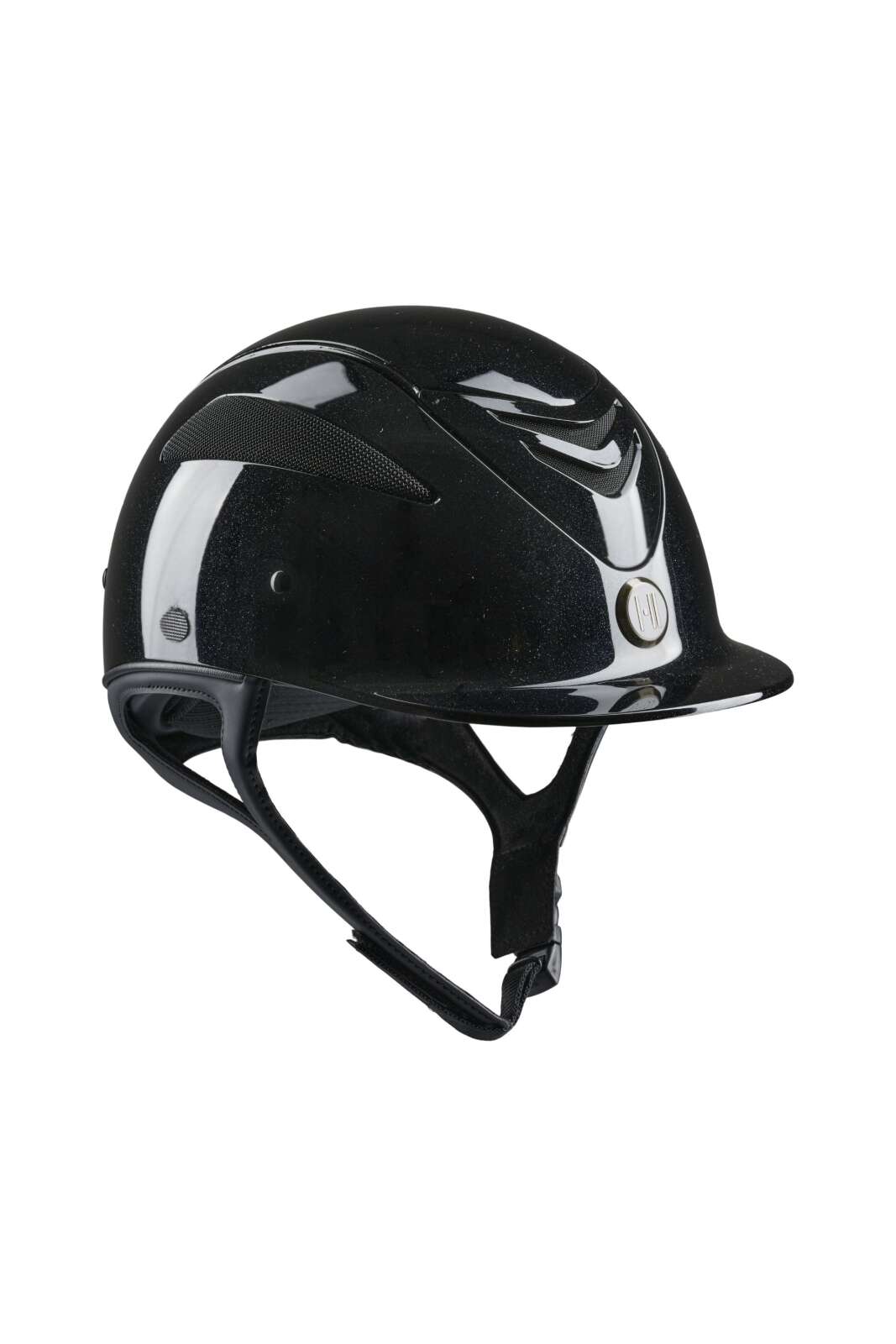 One K Defender Pro ridehjelm Glossy med shimmer effekt