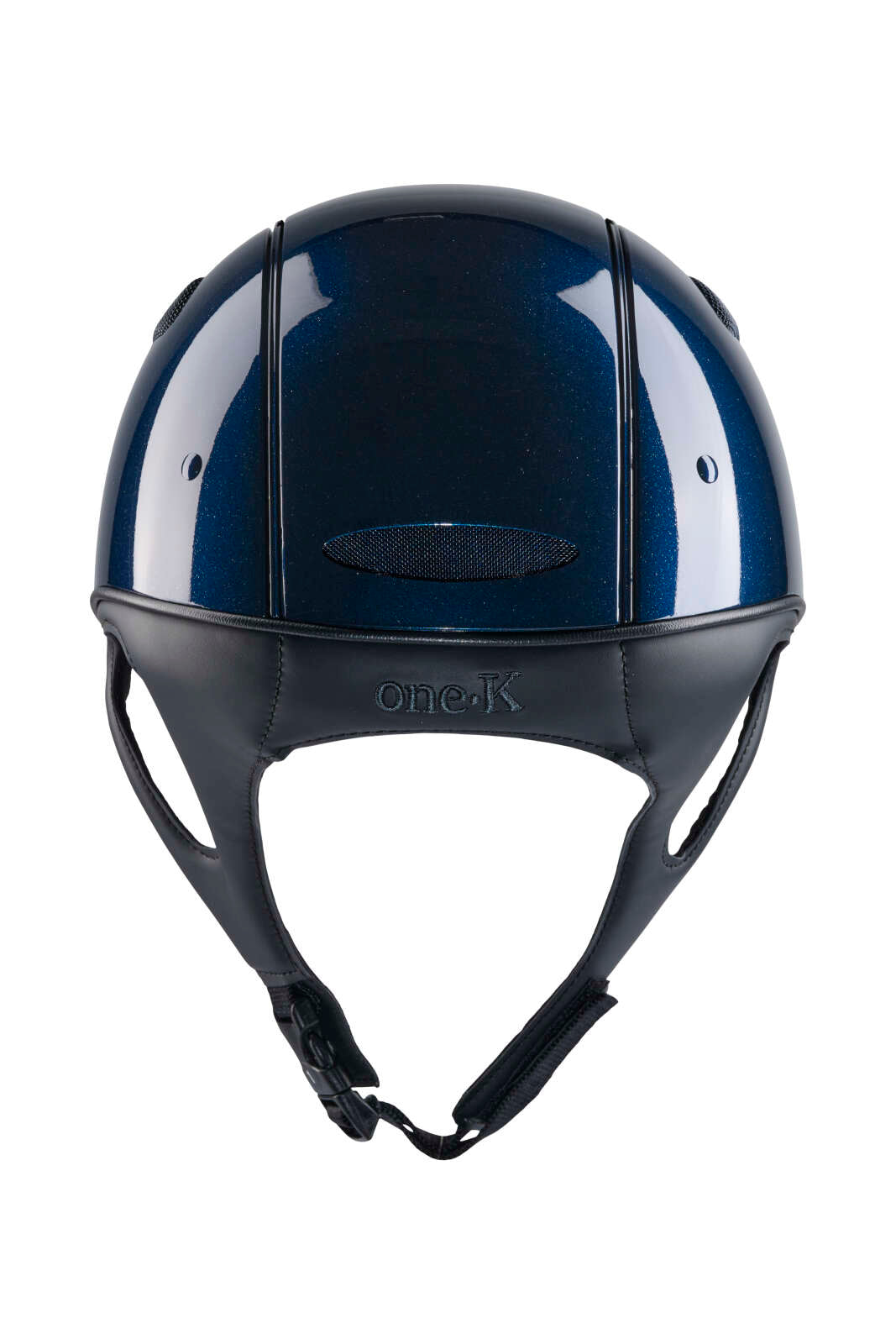 One K Defender Pro ridehjelm Glossy med shimmer effekt