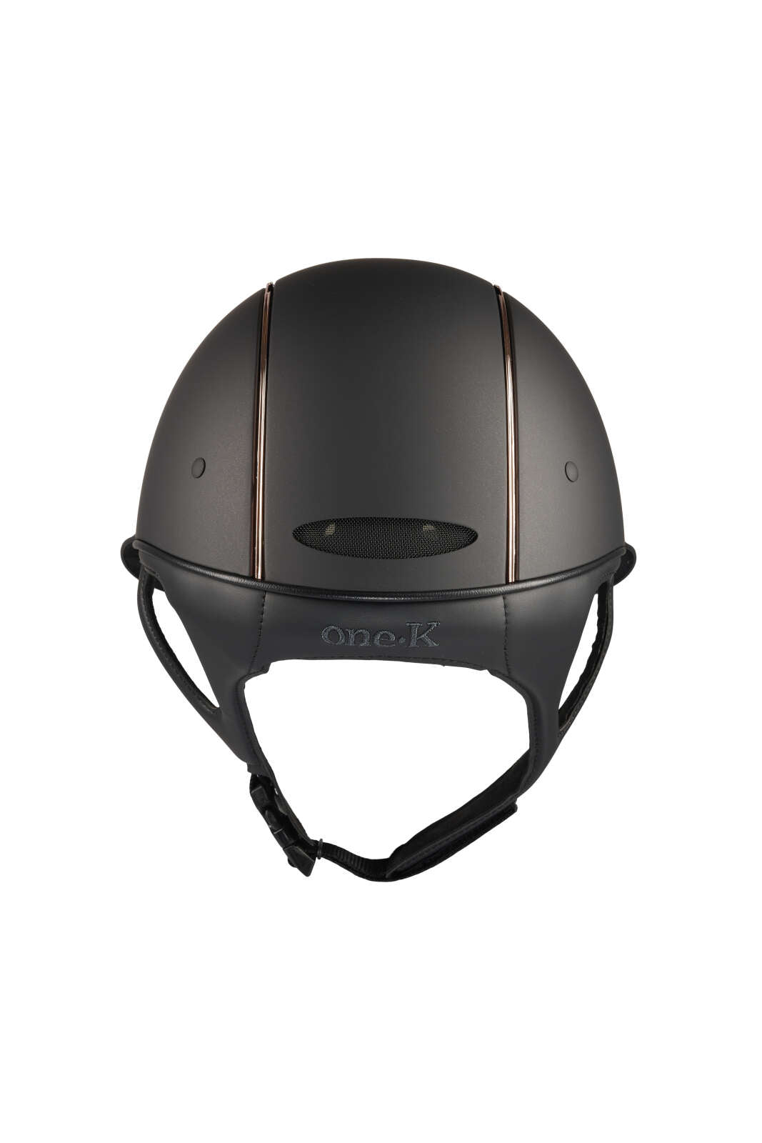 One K MIPS Avance ridehjelm - mat top, rosegold pipe