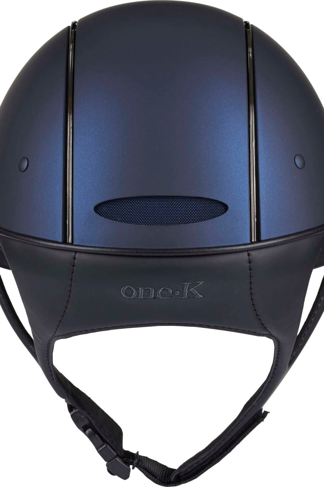 One K MIPS Avancé riding helmet - matt top, chrome pipe