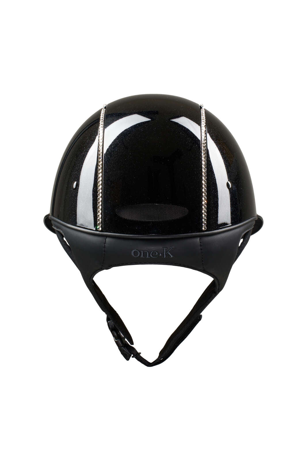 One K MIPS Avancé Lux ridhjälm - skimmer, swarovski pipe