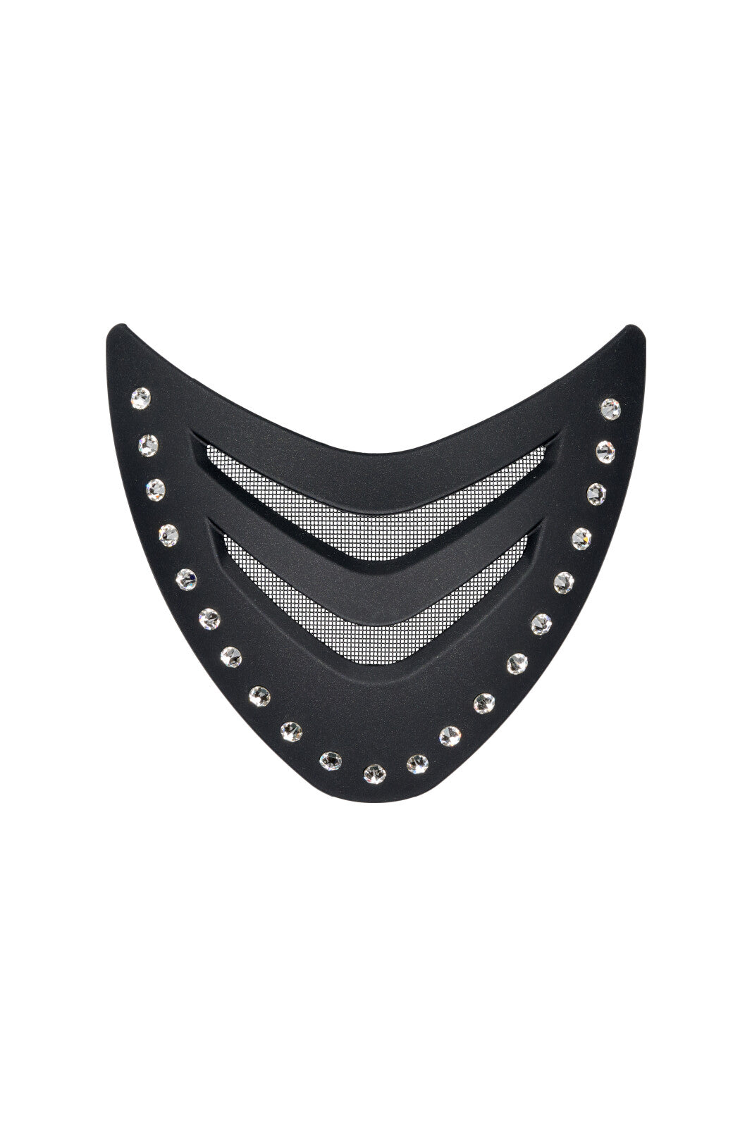 One K Convertible front vent plate - Swarovski stone