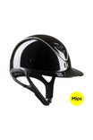 One K MIPS Avancé Lux riding helmet - shimmer, swarovski pipe