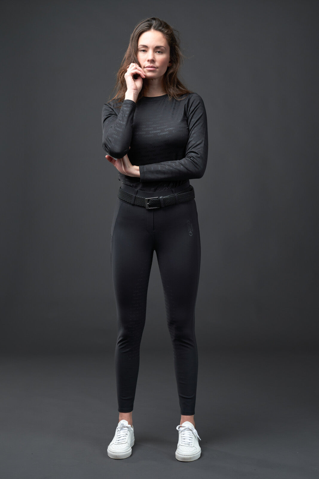 CATAGO River riding tights with belt loop Fullgrip