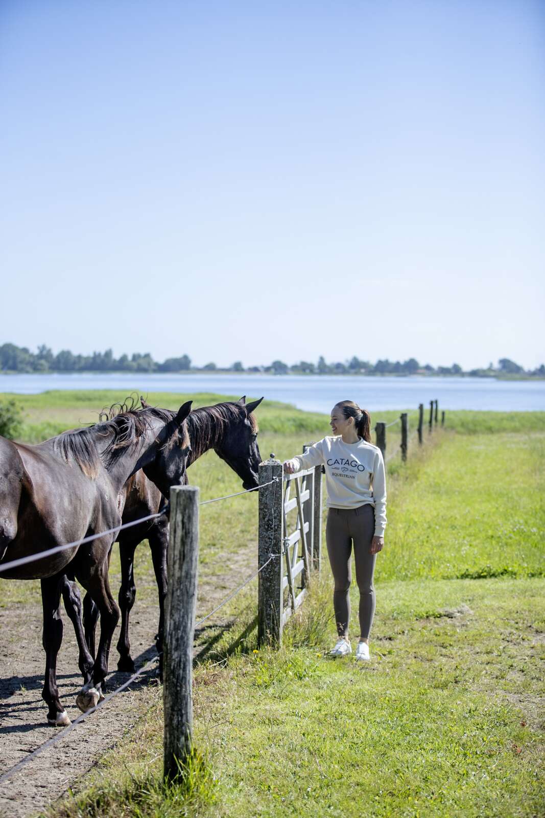 Catago River riding tights with belt loop Fullgrip