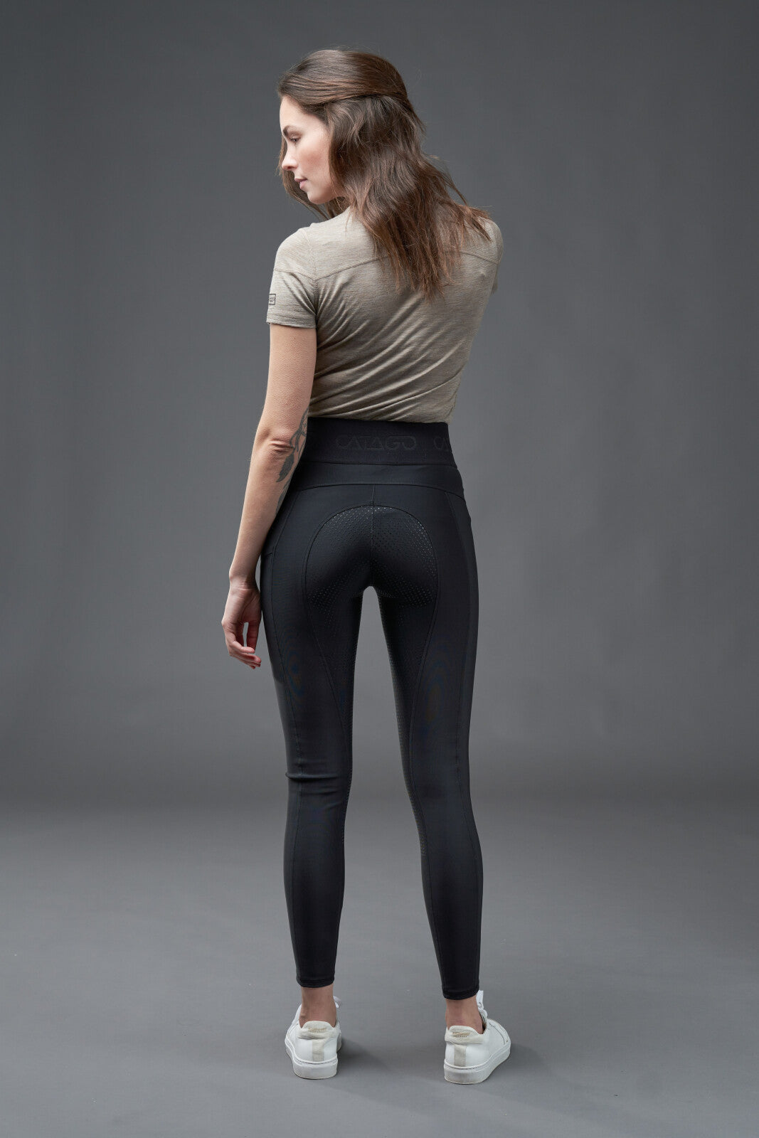 CATAGO Troy riding tights with high waist and fullgrip