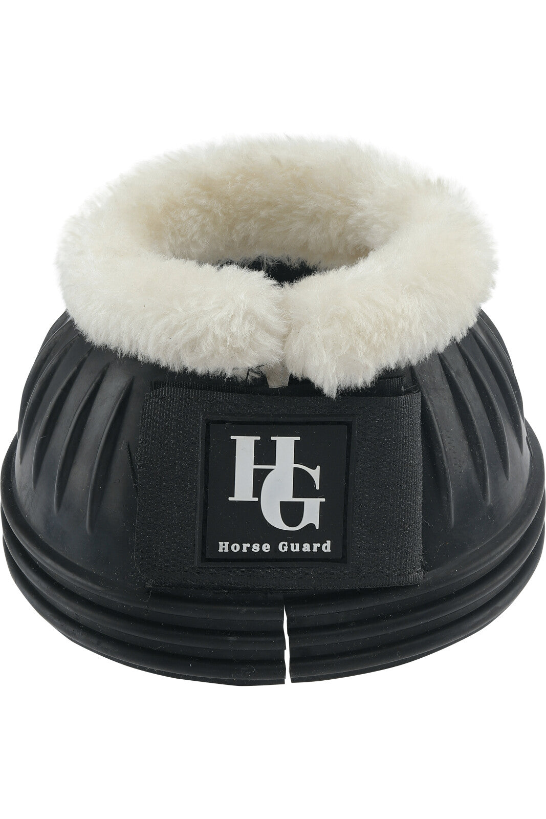 HorseGuard Klokker i naturgummi med pels