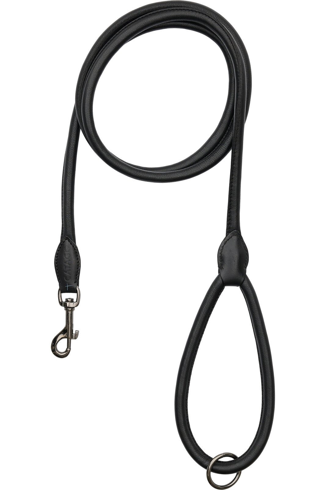 CATAGO Leather round dog lead 2m - Unamari