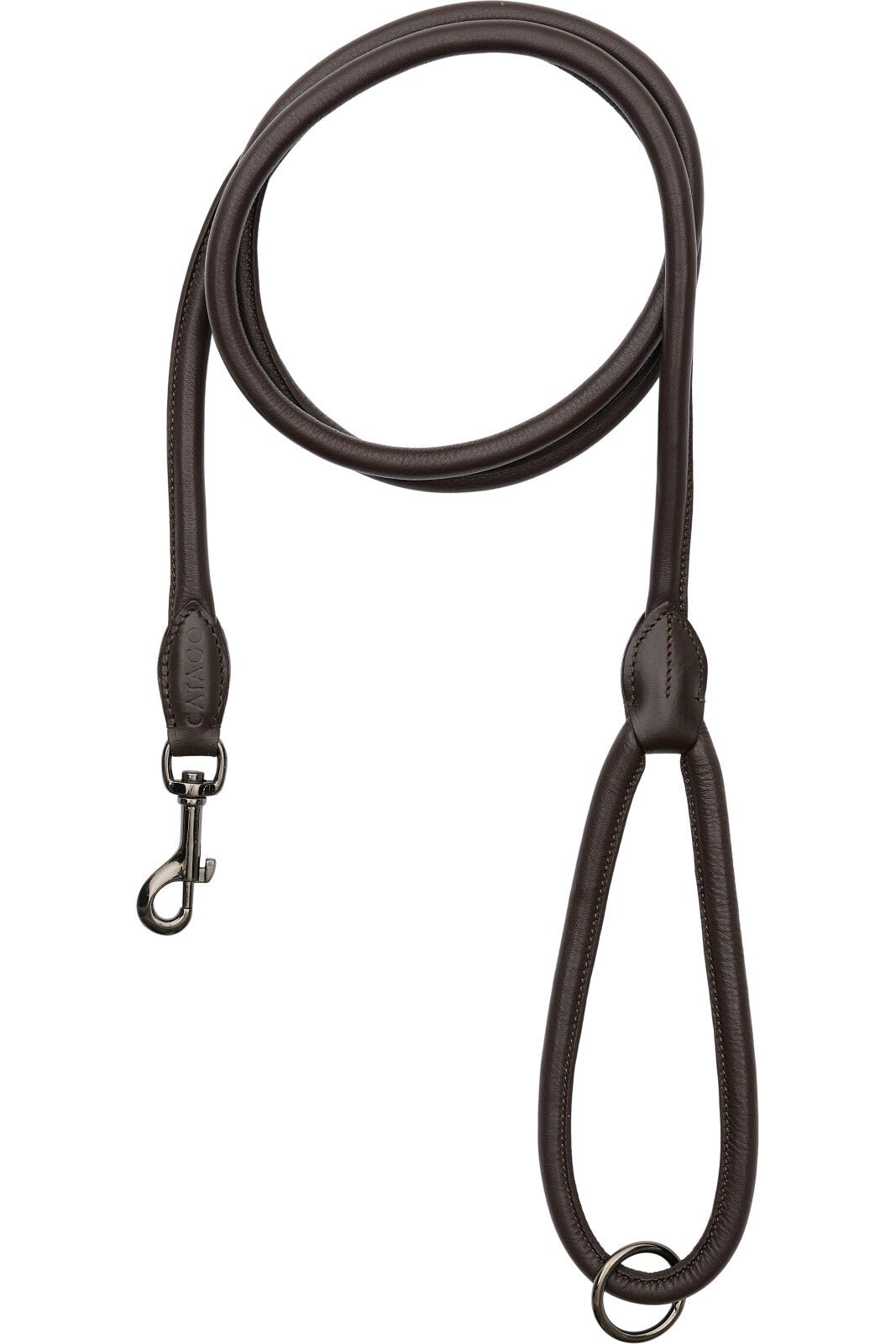 CATAGO Leather round dog lead 2m - Unamari