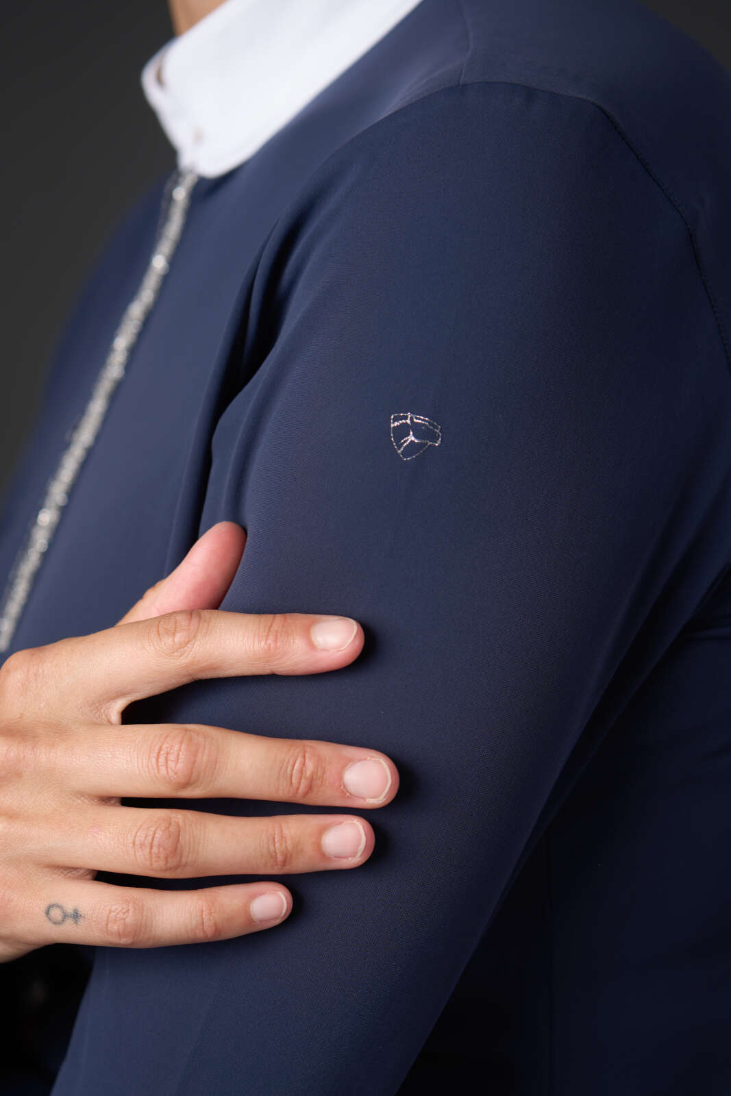 CATAGO Vinica ridebluse med half-zip