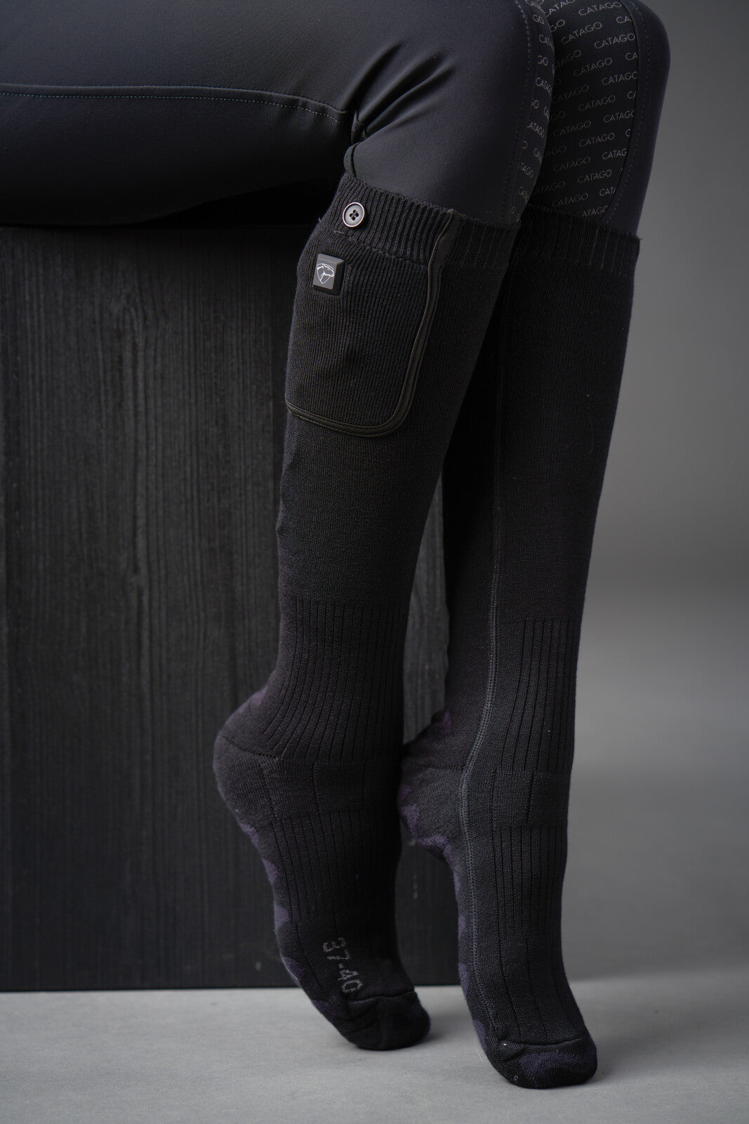 CATAGO HEAT Tech heated riding socks
