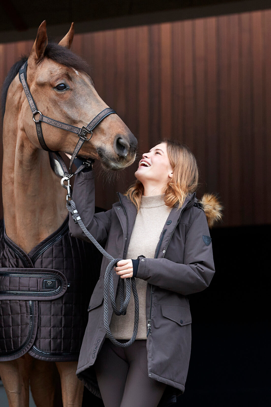 CATAGO Amy parka winter riding coat