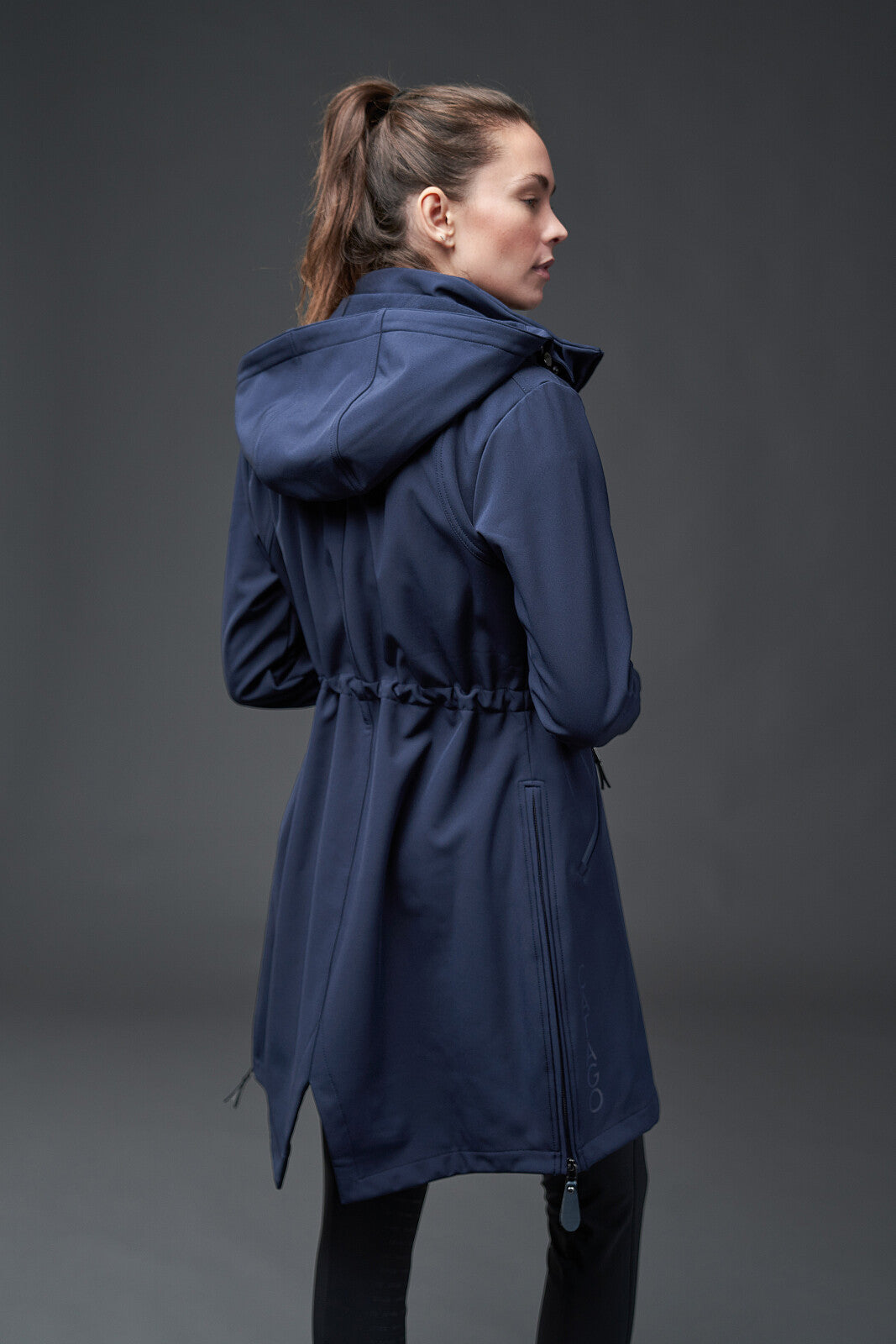 CATAGO Abby long soft shell riding jacket