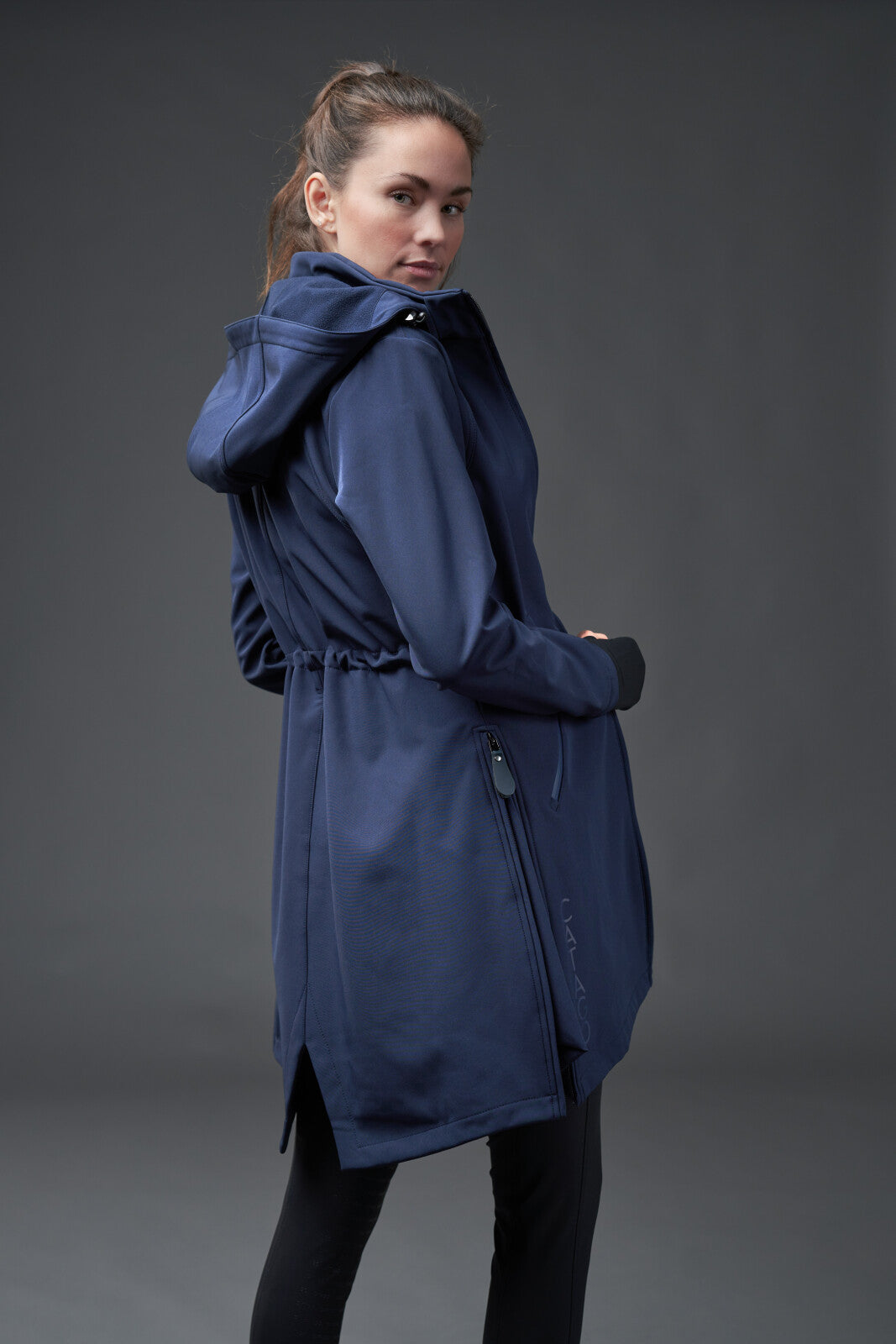 CATAGO Abby long soft shell riding jacket