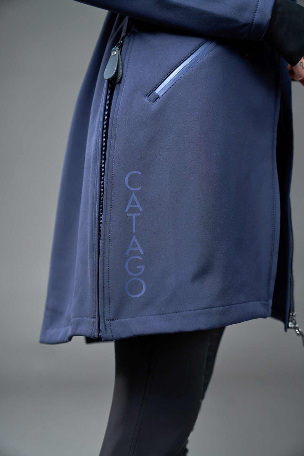 CATAGO Abby long soft shell riding jacket