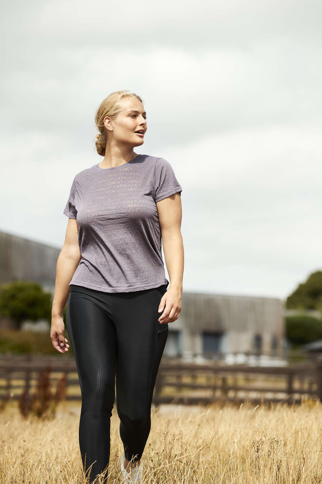 CATAGO Troy ridetights med høj talje og fullgrip