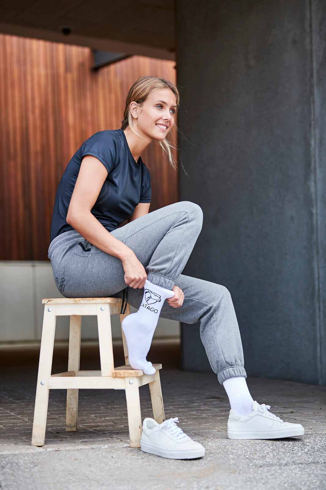 CATAGO Polly logo strømpe