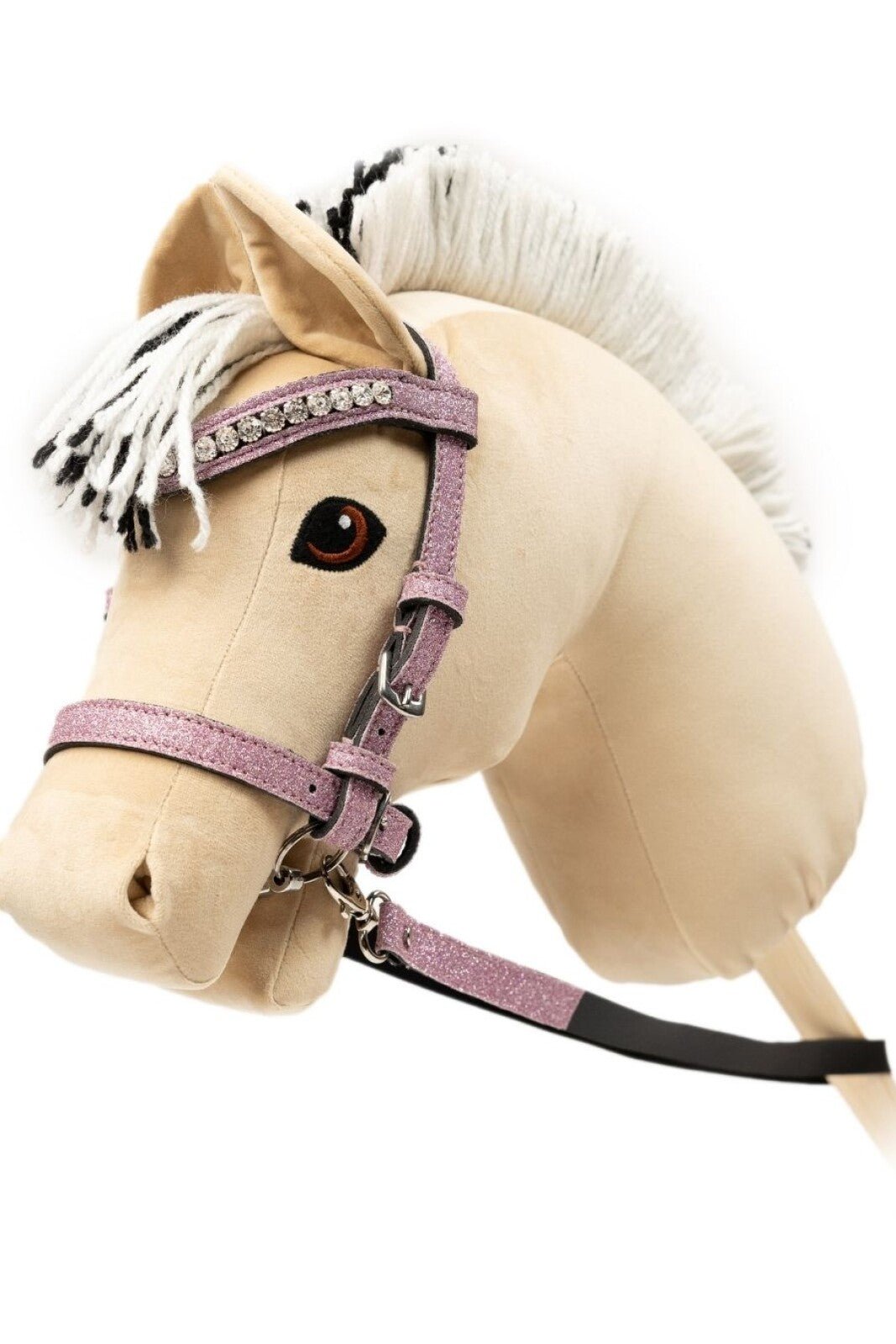My Hobby Horse Bridle, pink glitter - Unamari