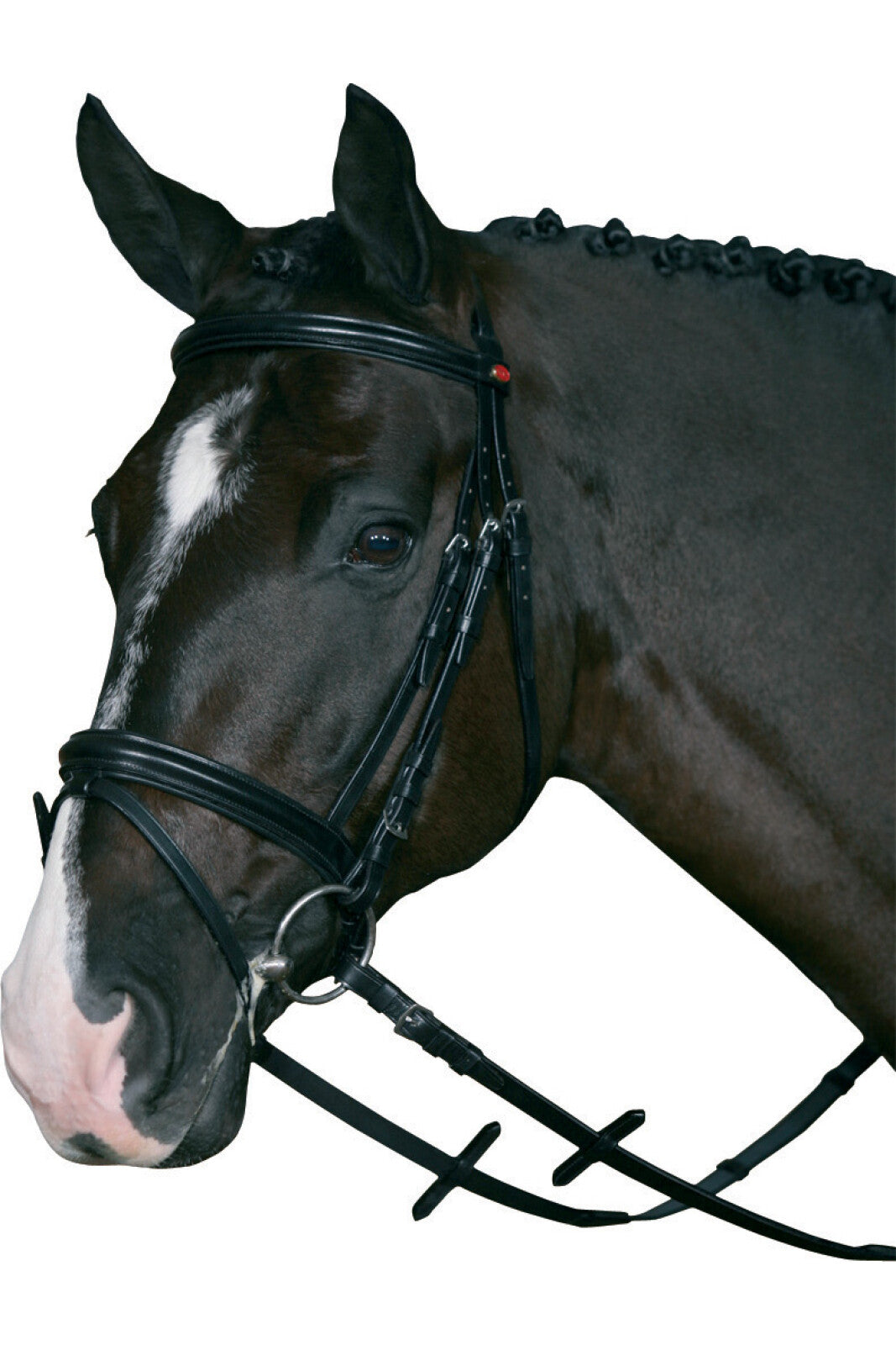 HorseGuard Trense kombineret næsebånd m/supergrip